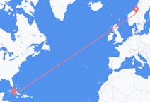 Flights from Cayman Brac, Cayman Islands to Røros, Norway