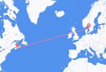 Flyreiser fra Halifax, Canada til Göteborg, Sverige