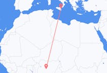 Flyg från Abuja, Nigeria till Catania, Italien