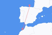 Vols depuis la ville de Casablanca vers la ville de Santander