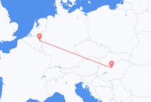 Vluchten van Maastricht, Nederland naar Boedapest, Hongarije