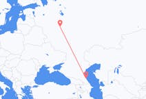 Flyrejser fra Moskva, Rusland til Makhatjkala, Rusland