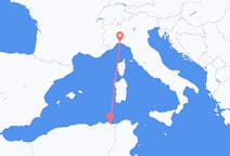 Flyreiser fra Annaba, til Genova