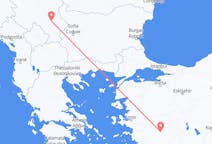 出发地 塞尔维亚来自 尼什目的地 土耳其代尼茲利的航班