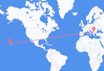Flyreiser fra Honolulu, USA til byen Niš, Serbia