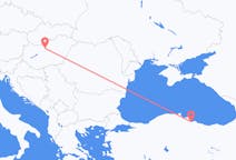 Flyreiser fra Budapest, til Samsun
