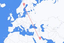 Flights from Riyadh, Saudi Arabia to Lycksele, Sweden
