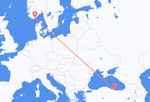 Flights from Giresun, Turkey to Kristiansand, Norway