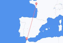 Flyg från Tanger, Marocko till Nantes, Frankrike