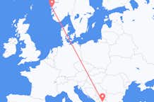 Flights from Skopje to Bergen