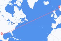 Flyrejser fra Monterrey, Mexico til Bergen, Norge