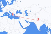 Flyg från New Delhi, Indien till Zakynthos Island, Grekland