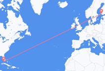 Flyg från Key West, USA till Åbo, Finland