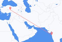 Voli from Mumbai, India to Kayseri, Turchia