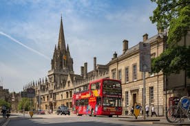 City Sightseeing hop-on hop-off tour door Oxford