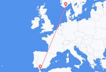 Vluchten van Gibraltar, Gibraltar naar Kristiansand, Noorwegen