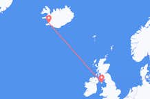 Flyg från Reykjavík till Douglas