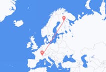 Flights from Kuusamo to Geneva