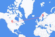 Flyrejser fra Regina, Canada til Umeå, Sverige
