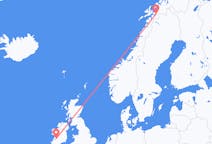 Flights from Narvik, Norway to Shannon, County Clare, Ireland