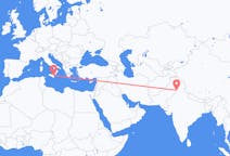 Flyreiser fra Amritsar, India til Catania, Italia