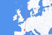 Flyrejser fra Castres til Bergen
