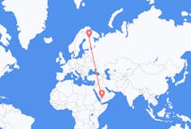 Flights from Najran to Kuusamo