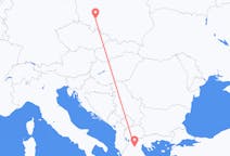 Flights from Kozani, Greece to Wrocław, Poland
