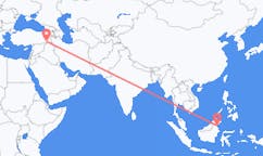 Flights from Tarakan, North Kalimantan, Indonesia to Şırnak, Turkey