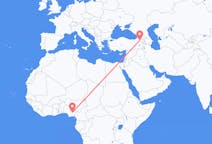 Flyreiser fra Enugu, Nigeria til Kars, Tyrkia