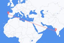 出发地 印度出发地 果阿目的地 葡萄牙波尔图的航班