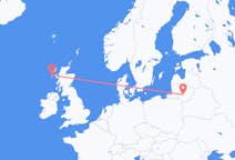 Flights from Benbecula, the United Kingdom to Kaunas, Lithuania