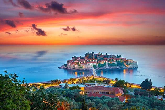 Omvisning i Montenegro, Albania, Kosovo på 4 dager fra Dubrovnik eller Kotor