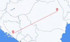 Flyg från Mostar till Bacau