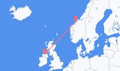Flüge von Kristiansund, nach Derry