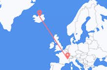 Flights from Chambery to Akureyri
