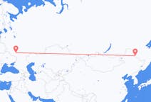 Vluchten van Blagovesjtsjensk naar Voronezj