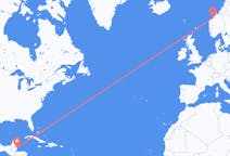 Flyrejser fra Belize City, Belize til Molde, Norge