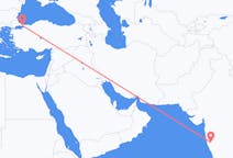 Flyreiser fra Kolhapur, India til Istanbul, Tyrkia