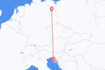 Flyrejser fra Pula til Berlin