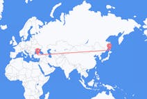 Flights from Wakkanai, Japan to Ankara, Turkey