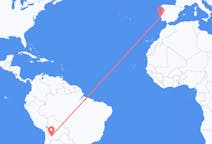 Flyrejser fra Uyuni, Bolivia til Lissabon, Portugal
