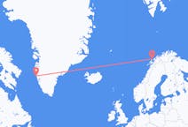 Flights from Andenes, Norway to Maniitsoq, Greenland