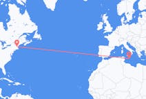 来自美国出发地 曼徹斯特目的地 马耳他瓦莱塔的航班