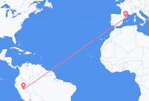 Flights from Pucallpa, Peru to Barcelona, Spain