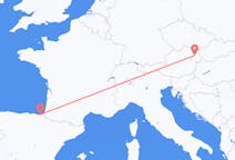 Flyreiser fra San Sebastian, til Vienna