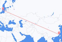 Flüge von Fuzhou, China nach Visby, Schweden