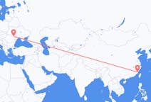Loty z Fuzhou w Chinach do Jassów w Rumunii