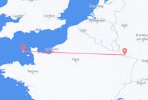 Flyreiser fra Saint Peter Port, Guernsey til Saarbrücken, Tyskland