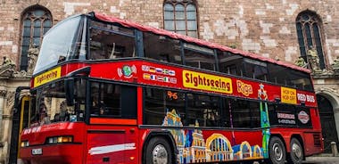1 dag Riga Sightseeing rode bus hop on, hop off